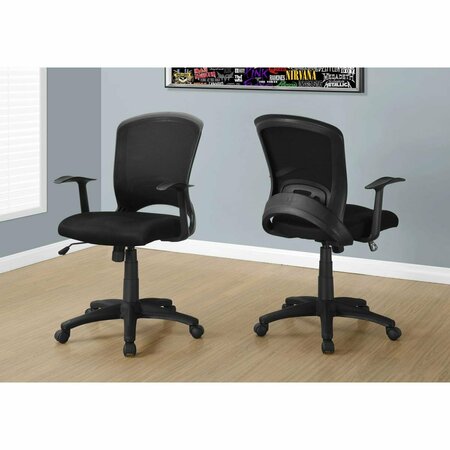GFANCY FIXTURES 35.5 in. Foam MDF Polypropylene & Metal Multi-Position Office Chair GF3652094